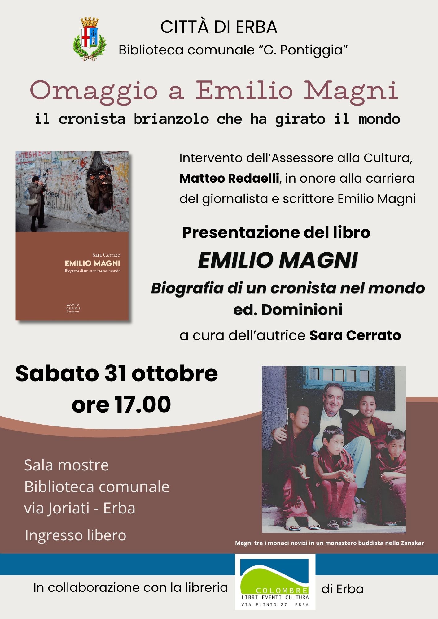 Omaggio a Emilio Magni: il cronista brianzolo che ha girato il Mondo