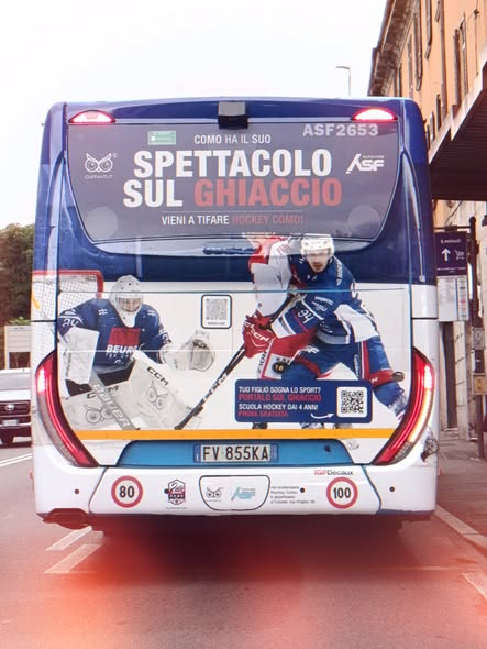 🏒 Hockey Como viaggia con ASF! 🤍💙 Per i prossimi tre mesi, nella tratta Como – Inverigo – Cantù, il bus C145 porterà…